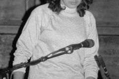 Cutumay Camones, grupo de miembros del FMLN, tocando en Chicago, Illinois, EEUU 1989