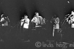 Cutumay Camones, grupo de miembros del FMLN, tocando en Chicago, Illinois, EEUU 1989