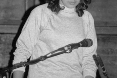 Cutumay Camones, grupo de miembros del FMLN, tocando en Chicago, Illinois, EEUU 1989