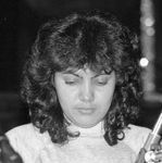 Cutumay Camones, grupo de miembros del FMLN, tocando en Chicago, Illinois, EEUU 1989