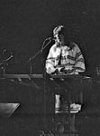 Cutumay Camones, grupo de miembros del FMLN, tocando en Chicago, Illinois, EEUU 1989