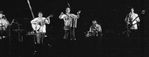 Cutumay Camones, grupo de miembros del FMLN, tocando en Chicago, Illinois, EEUU 1989