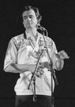 Cutumay Camones, grupo de miembros del FMLN, tocando en Chicago, Illinois, EEUU 1989