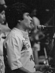 Cutumay Camones, grupo de miembros del FMLN, tocando en Chicago, Illinois, EEUU 1989