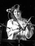 Cutumay Camones, grupo de miembros del FMLN, tocando en Chicago, Illinois, EEUU 1989