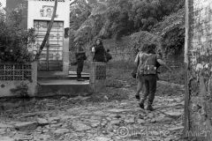 combatientes del erp en el norte de morazan en Perquin jul 90