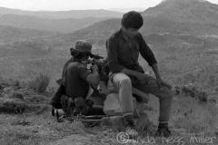 combatientes del erp en el norte de morazan en Perquin jul 90