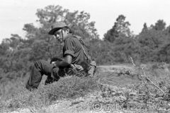 combatientes del erp en el norte de morazan en Perquin jul 90