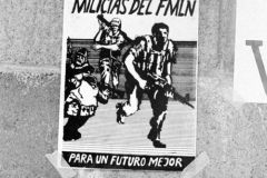 combatientes del erp en el norte de morazan en Perquin jul 90