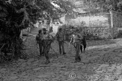 combatientes del erp en el norte de morazan en Perquin jul 90