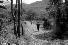 combatientes del erp en el norte de morazan en Perquin jul 90