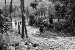 combatientes del erp en el norte de morazan en Perquin jul 90