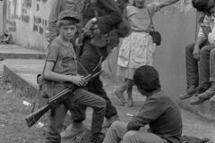 combatientes del erp en el norte de morazan en Perquin jul 90