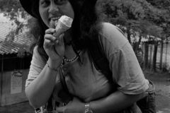 combatientes del erp en el norte de morazan en Perquin jul 90