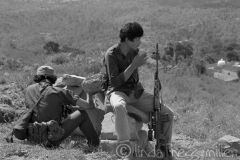 combatientes del erp en el norte de morazan en Perquin jul 90