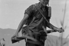 combatientes del erp en el norte de morazan en Perquin jul 90