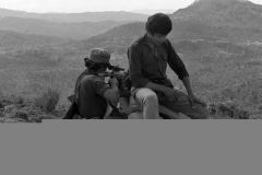 combatientes del erp en el norte de morazan en Perquin jul 90