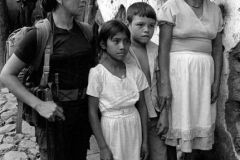 combatientes del erp en el norte de morazan en Perquin jul 90