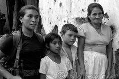 combatientes del erp en el norte de morazan en Perquin jul 90