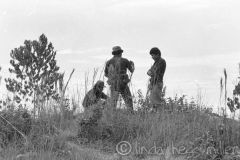 combatientes del erp en el norte de morazan en Perquin jul 90