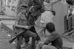 combatientes del erp en el norte de morazan en Perquin jul 90