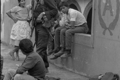combatientes del erp en el norte de morazan en Perquin jul 90