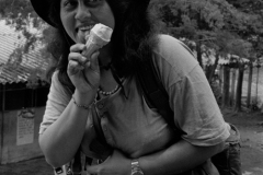 combatientes del erp en el norte de morazan en Perquin jul 90