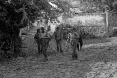 combatientes del erp en el norte de morazan en Perquin jul 90