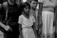 combatientes del erp en el norte de morazan en Perquin jul 90