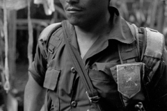 combatientes del erp en el norte de morazan en Perquin jul 90