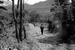 combatientes del erp en el norte de morazan en Perquin jul 90