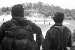 combatientes del erp en el norte de morazan en Perquin jul 90