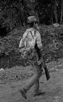 combatientes del erp en el norte de morazan en Perquin jul 90
