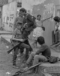 combatientes del erp en el norte de morazan en Perquin jul 90