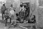 combatientes del erp en el norte de morazan en Perquin jul 90