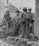 combatientes del erp en el norte de morazan en Perquin jul 90