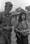 combatientes del erp en el norte de morazan en Perquin jul 90