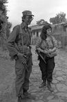 combatientes del erp en el norte de morazan en Perquin jul 90