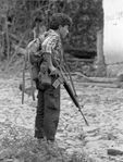 combatientes del erp en el norte de morazan en Perquin jul 90