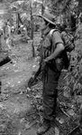 combatientes del erp en el norte de morazan en Perquin jul 90